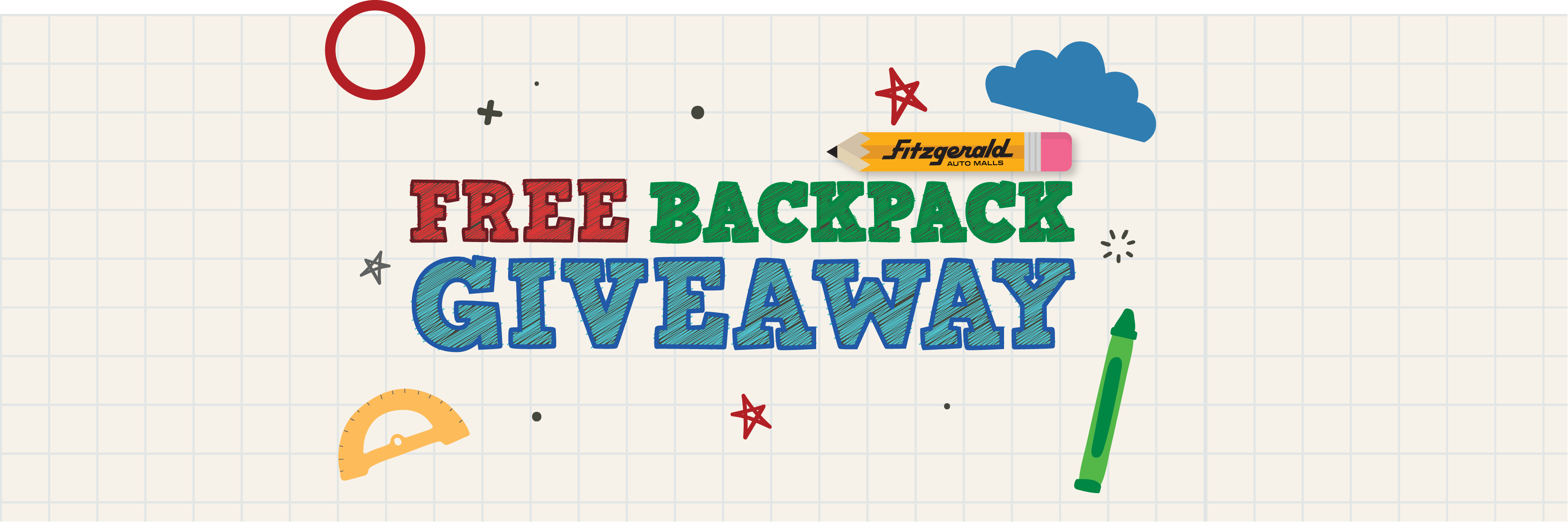 Fitzgerald’s Big Backpack Giveaway: Free Backpacks at Participating Locations