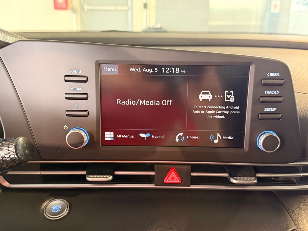2026 Hyundai Elantra Hybrid Blue