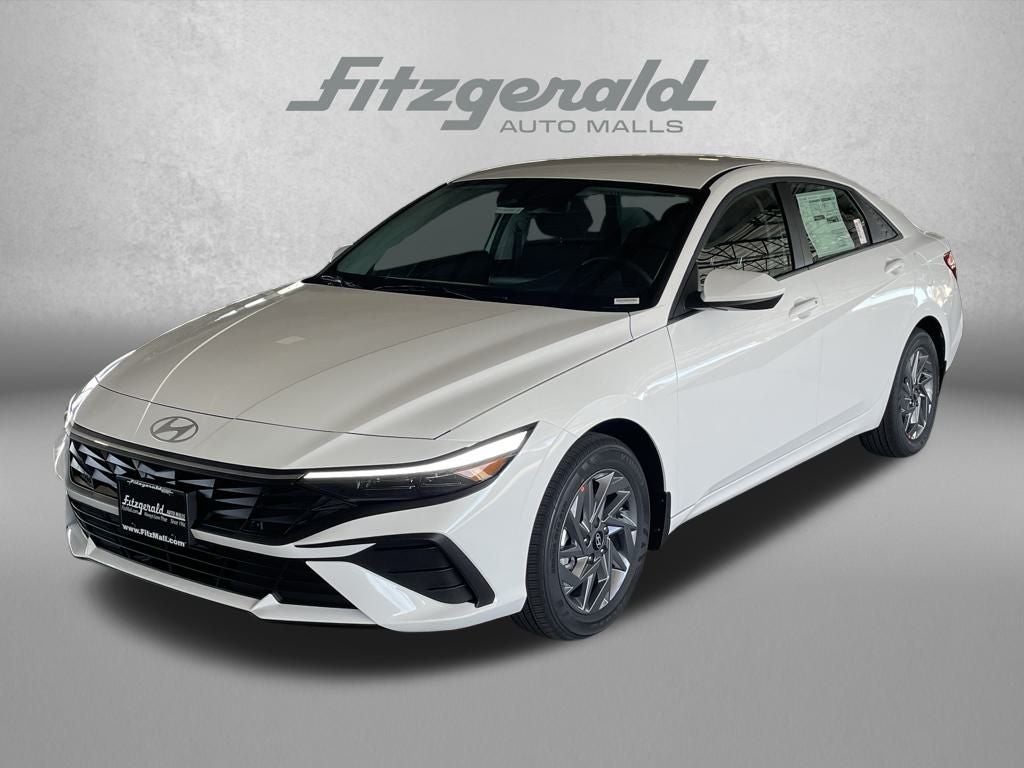 2026 Hyundai Elantra Hybrid Blue