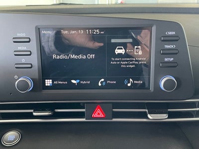 2026 Hyundai Elantra Hybrid Blue