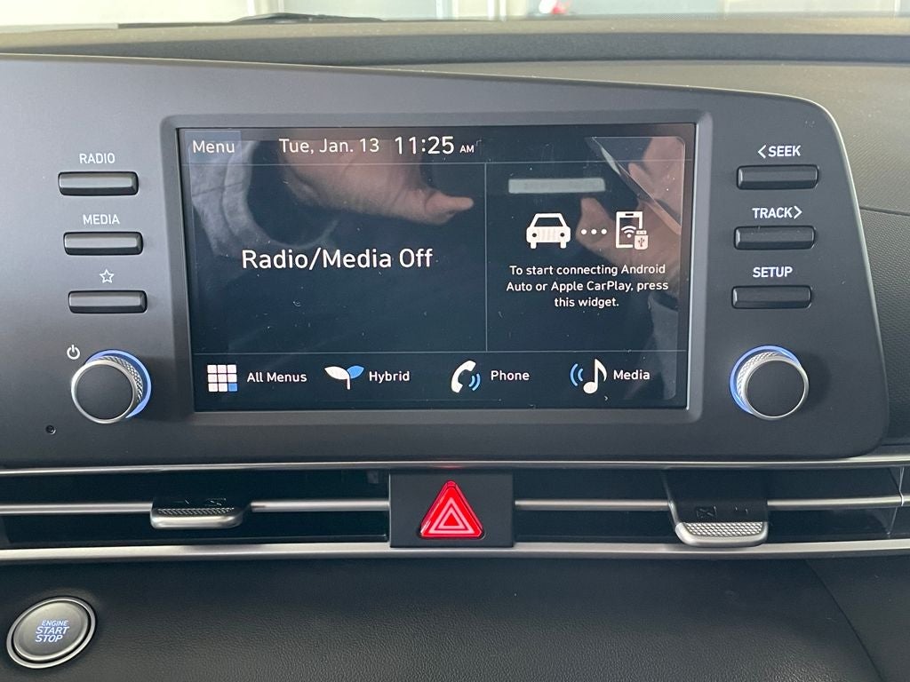 2026 Hyundai Elantra Hybrid Blue