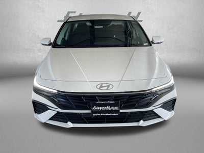 2026 Hyundai Elantra Hybrid Blue
