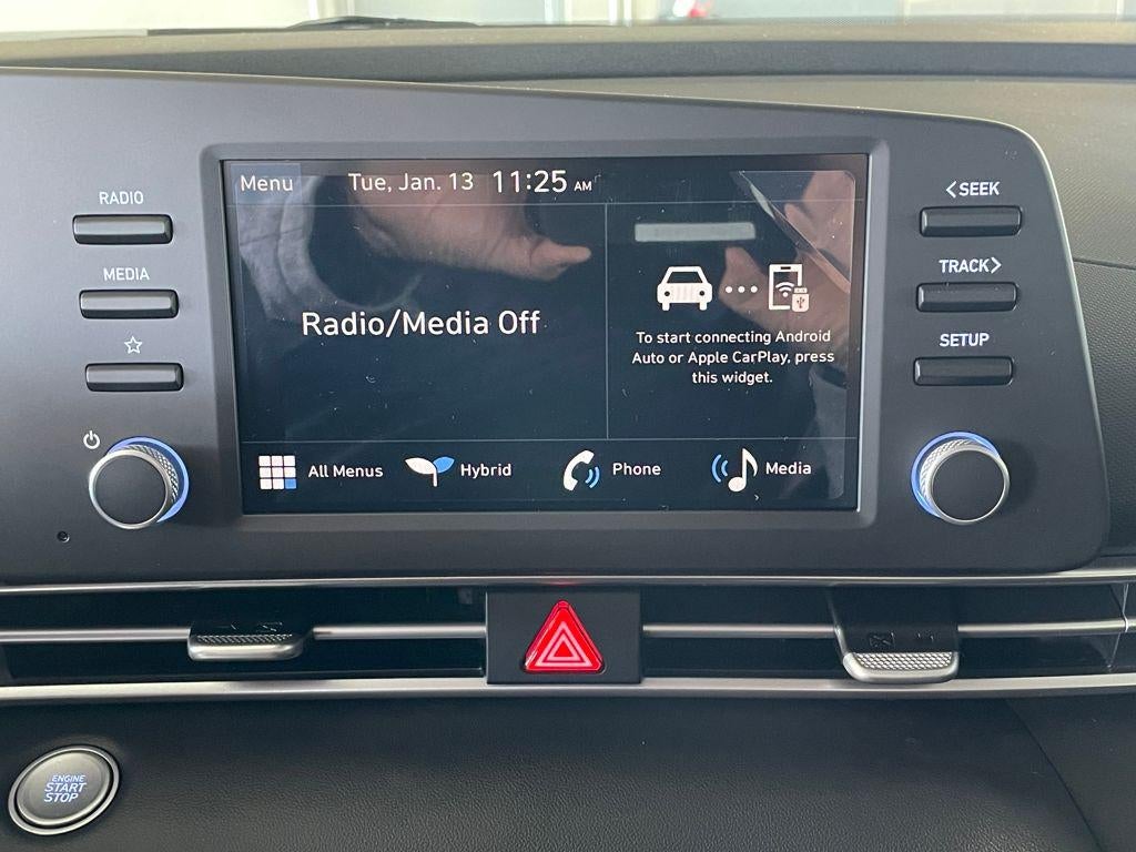 2026 Hyundai Elantra Hybrid Blue