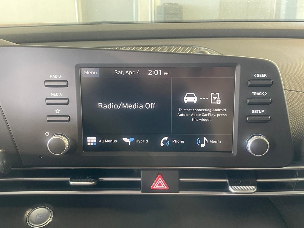 2026 Hyundai Elantra Hybrid Blue