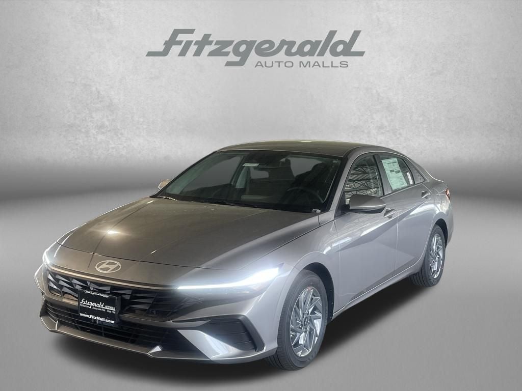 2026 Hyundai Elantra Hybrid Blue