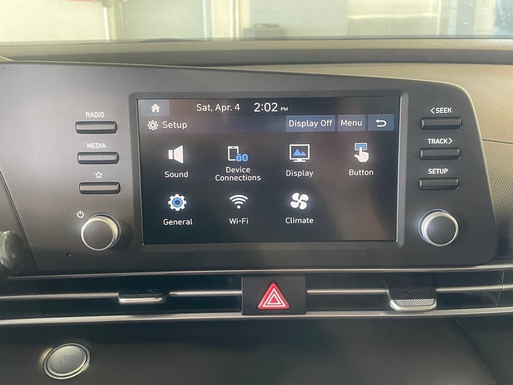 2026 Hyundai Elantra Hybrid Blue