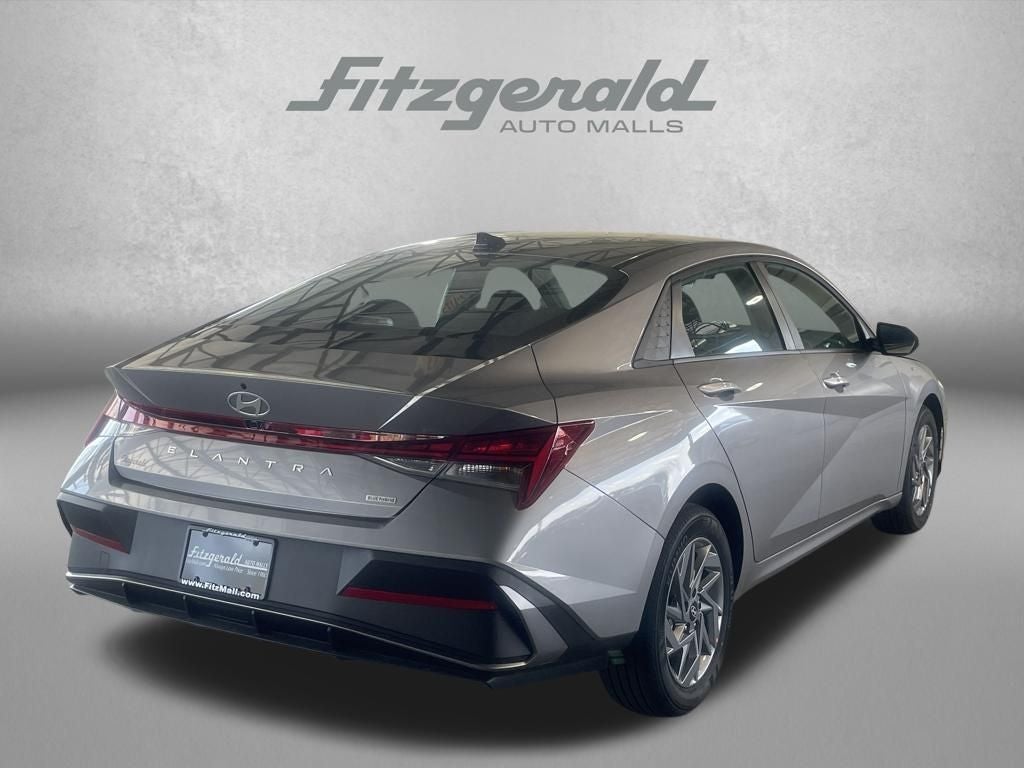 2026 Hyundai Elantra Hybrid Blue