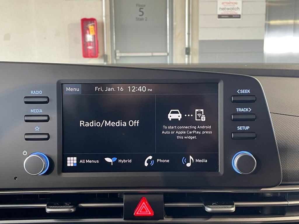 2026 Hyundai Elantra Hybrid Blue