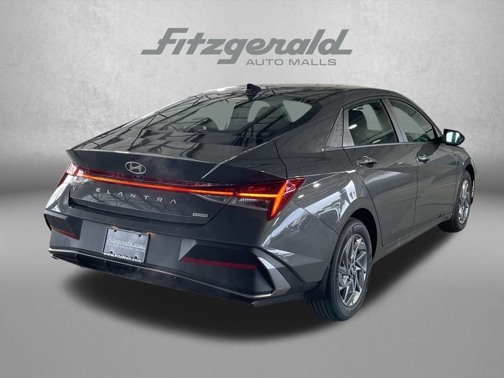 2026 Hyundai Elantra Hybrid Blue