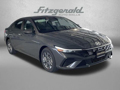 2026 Hyundai Elantra Hybrid Blue