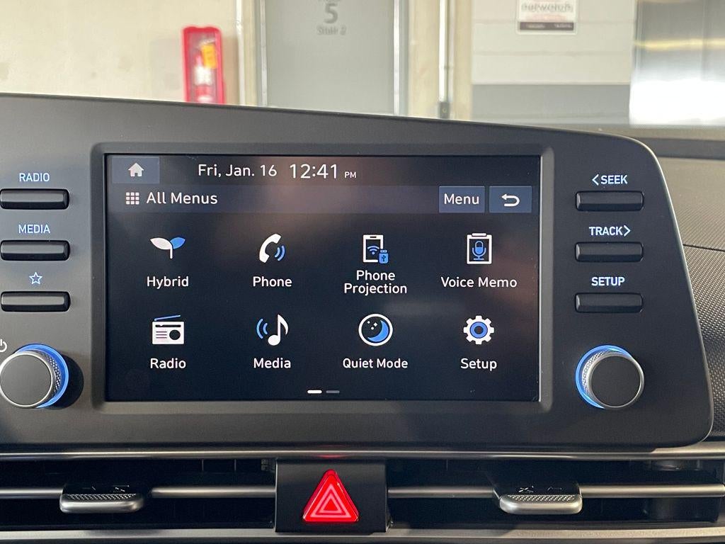 2026 Hyundai Elantra Hybrid Blue