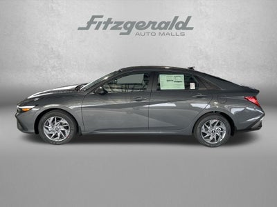 2026 Hyundai Elantra Hybrid Blue