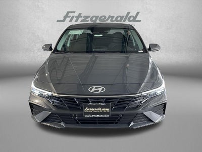 2026 Hyundai Elantra Hybrid Blue