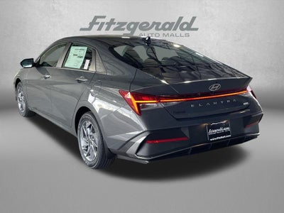 2026 Hyundai Elantra Hybrid Blue