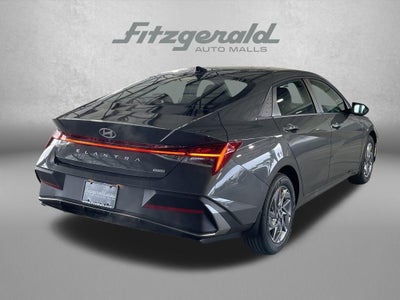 2026 Hyundai Elantra Hybrid Blue