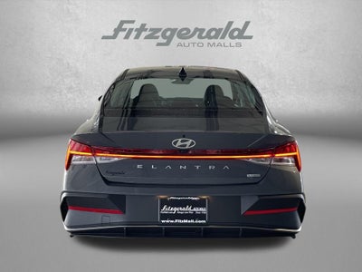 2026 Hyundai Elantra Hybrid Blue