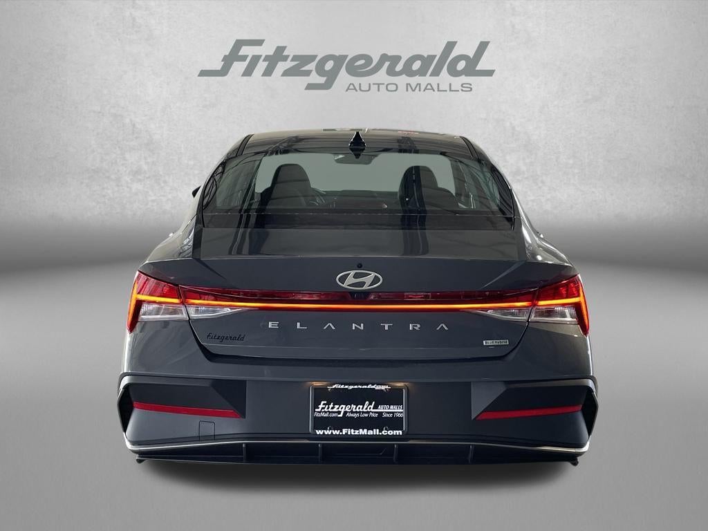 2026 Hyundai Elantra Hybrid Blue