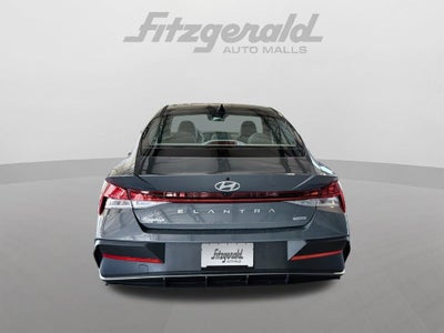 2026 Hyundai Elantra Hybrid Blue
