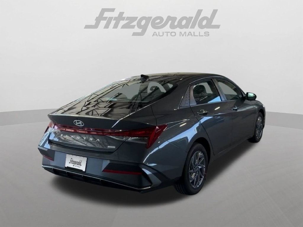 2026 Hyundai Elantra Hybrid Blue
