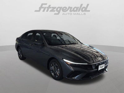 2026 Hyundai Elantra Hybrid Blue
