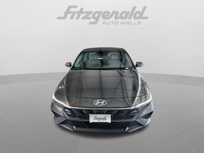 2026 Hyundai Elantra Hybrid Blue