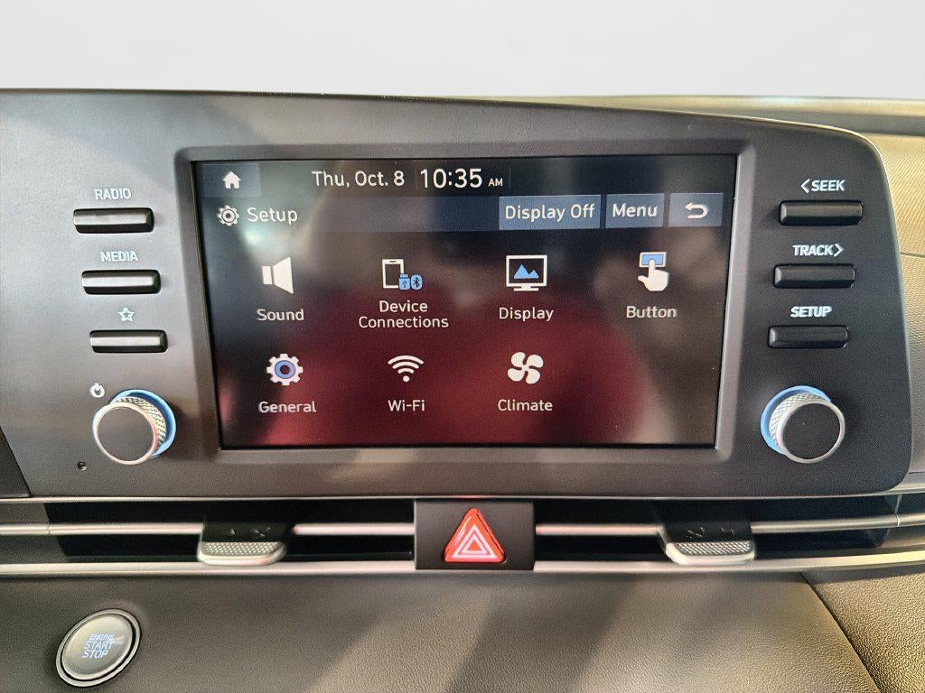 2026 Hyundai Elantra Hybrid Blue