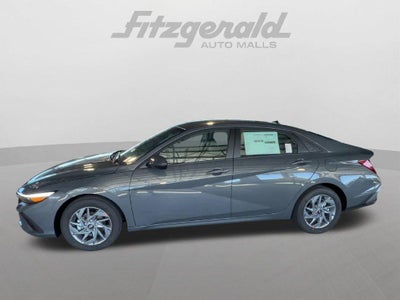 2026 Hyundai Elantra Hybrid Blue