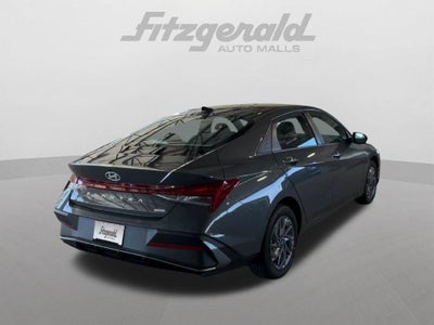 2026 Hyundai Elantra Hybrid Blue