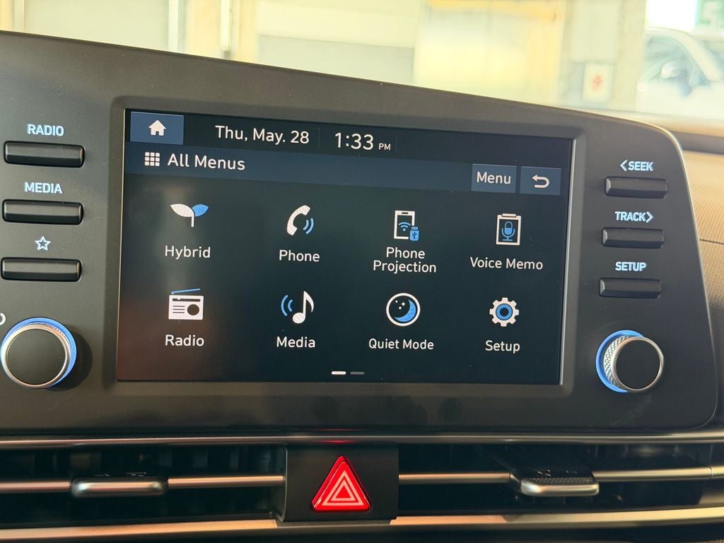 2026 Hyundai Elantra Hybrid Blue