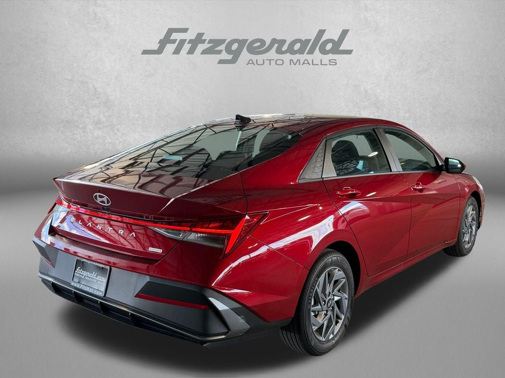 2026 Hyundai Elantra Hybrid Blue
