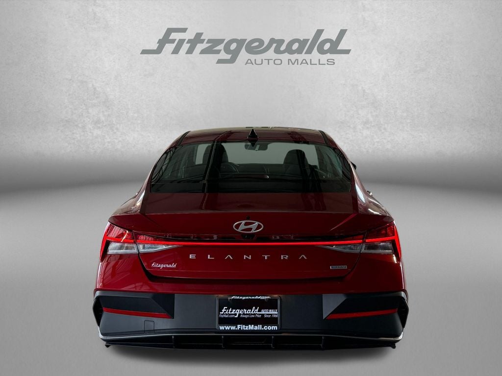 2026 Hyundai Elantra Hybrid Blue