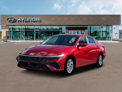 2026 Hyundai Elantra Hybrid Blue