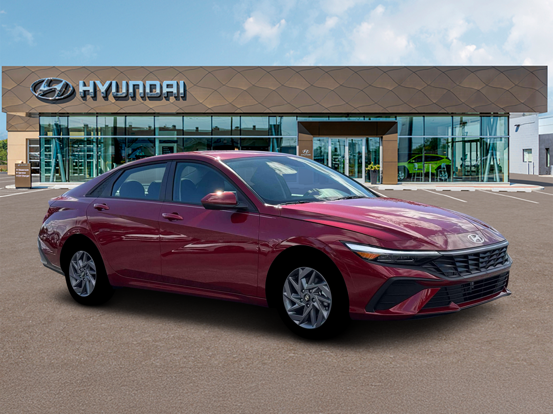 2026 Hyundai Elantra Hybrid Blue