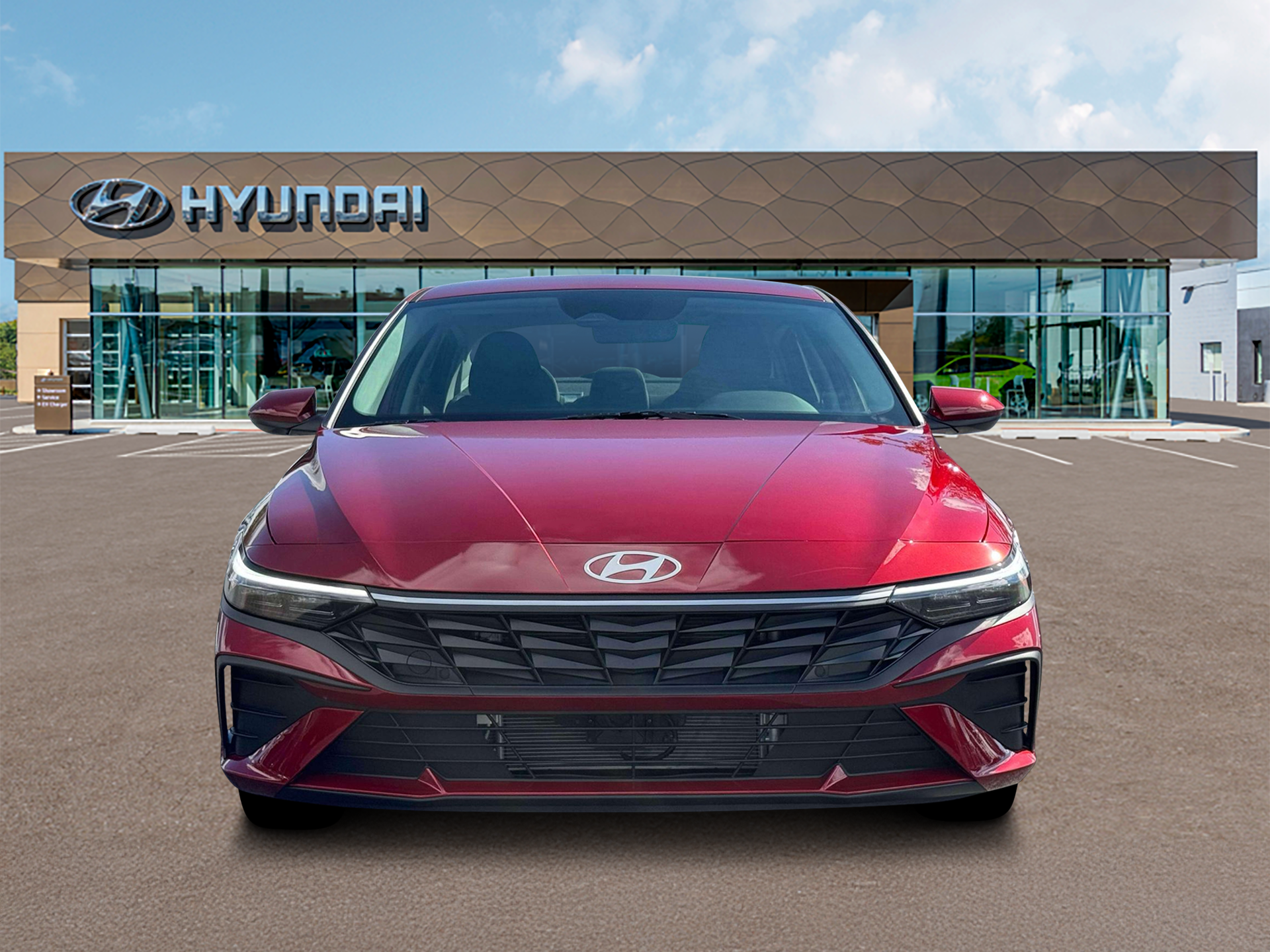 2026 Hyundai Elantra Hybrid Blue