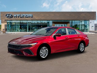 2026 Hyundai Elantra Hybrid Blue