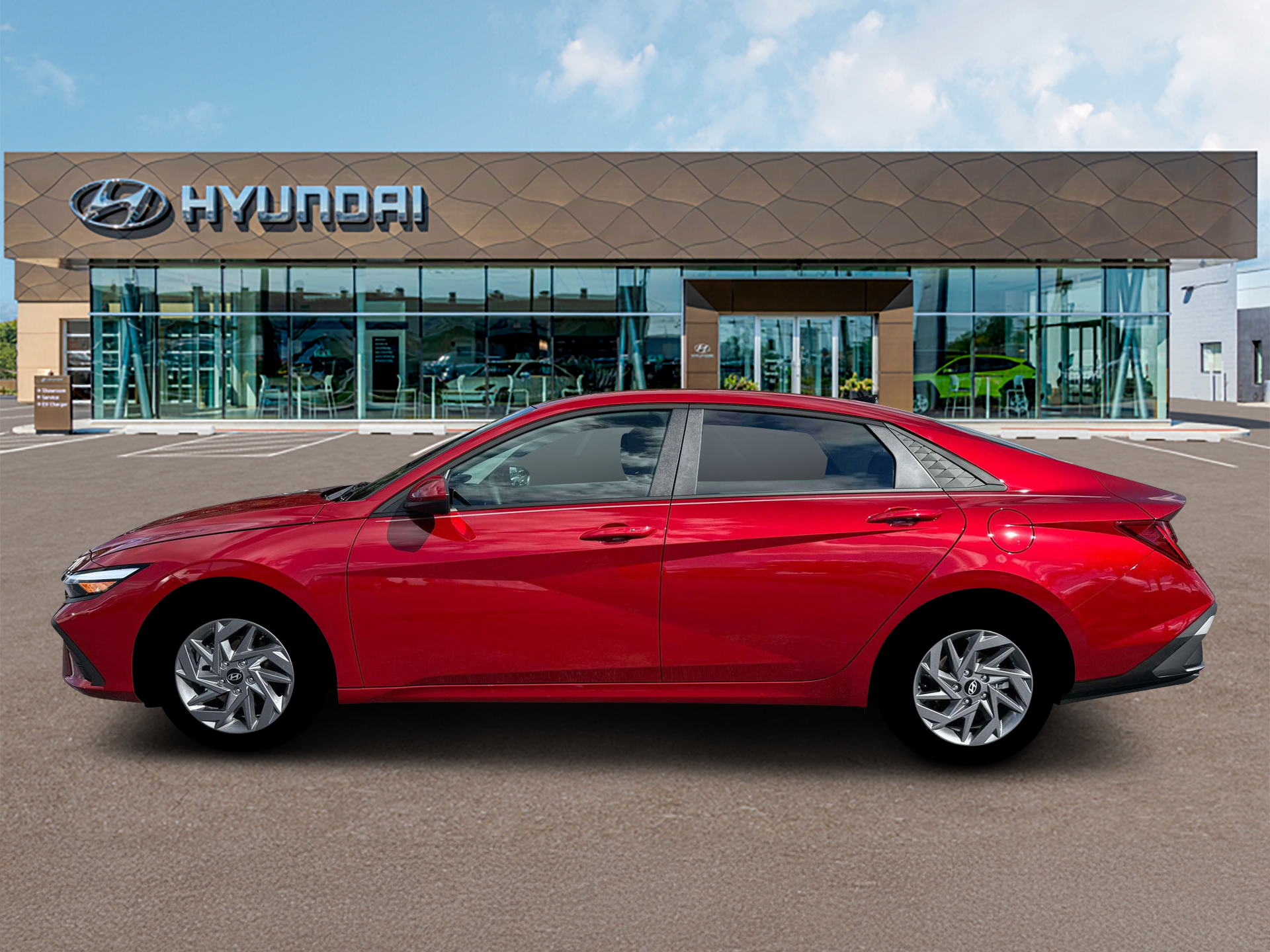 2026 Hyundai Elantra Hybrid Blue
