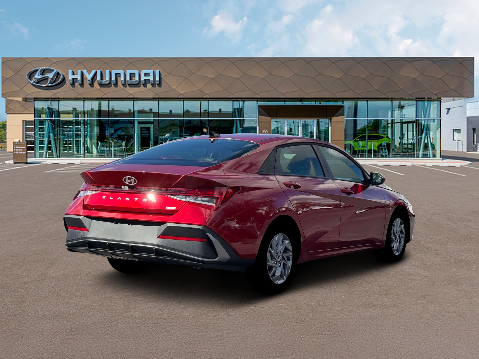 2026 Hyundai Elantra Hybrid Blue