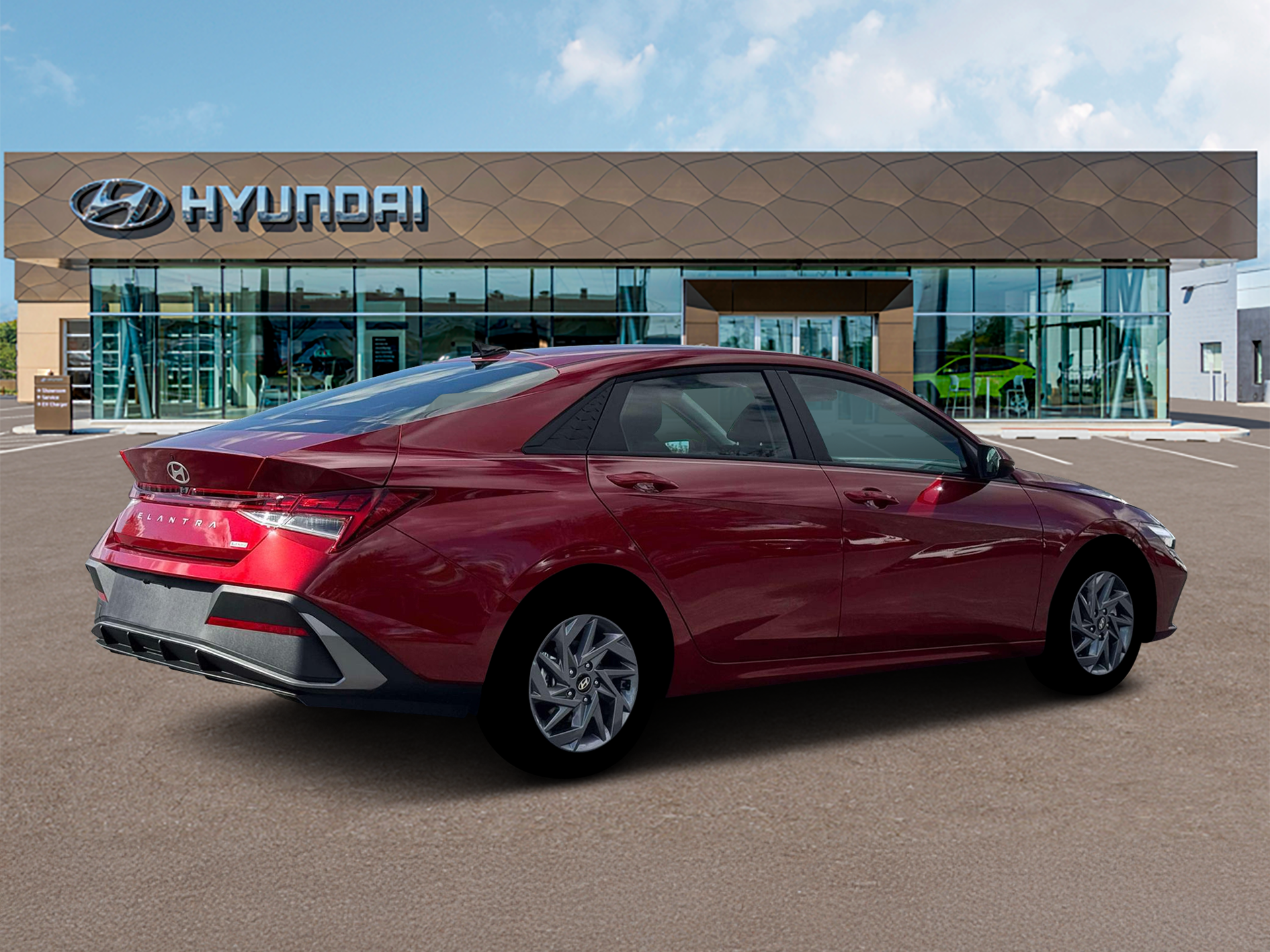 2026 Hyundai Elantra Hybrid Blue