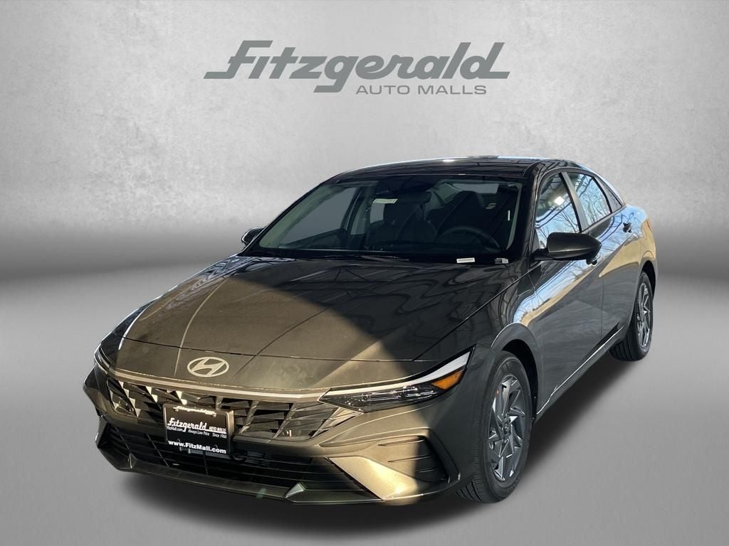 2026 Hyundai Elantra Hybrid Blue