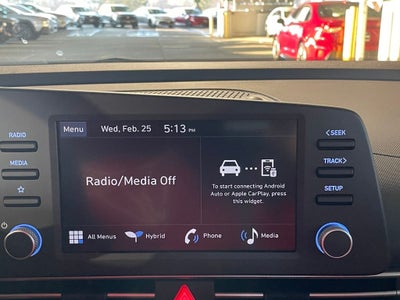 2026 Hyundai Elantra Hybrid Blue