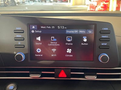 2026 Hyundai Elantra Hybrid Blue