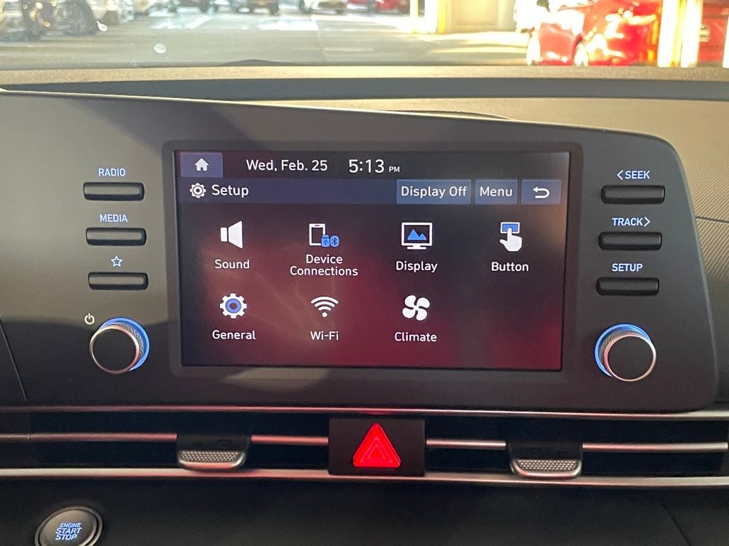 2026 Hyundai Elantra Hybrid Blue