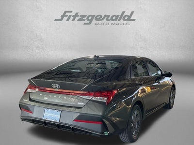 2026 Hyundai Elantra Hybrid Blue