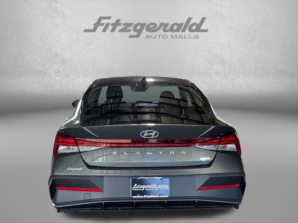 2026 Hyundai Elantra Hybrid Blue