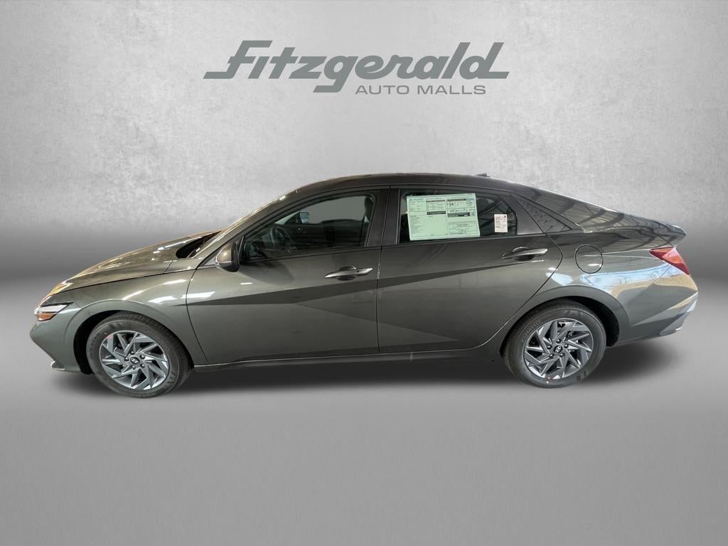 2026 Hyundai Elantra Hybrid Blue