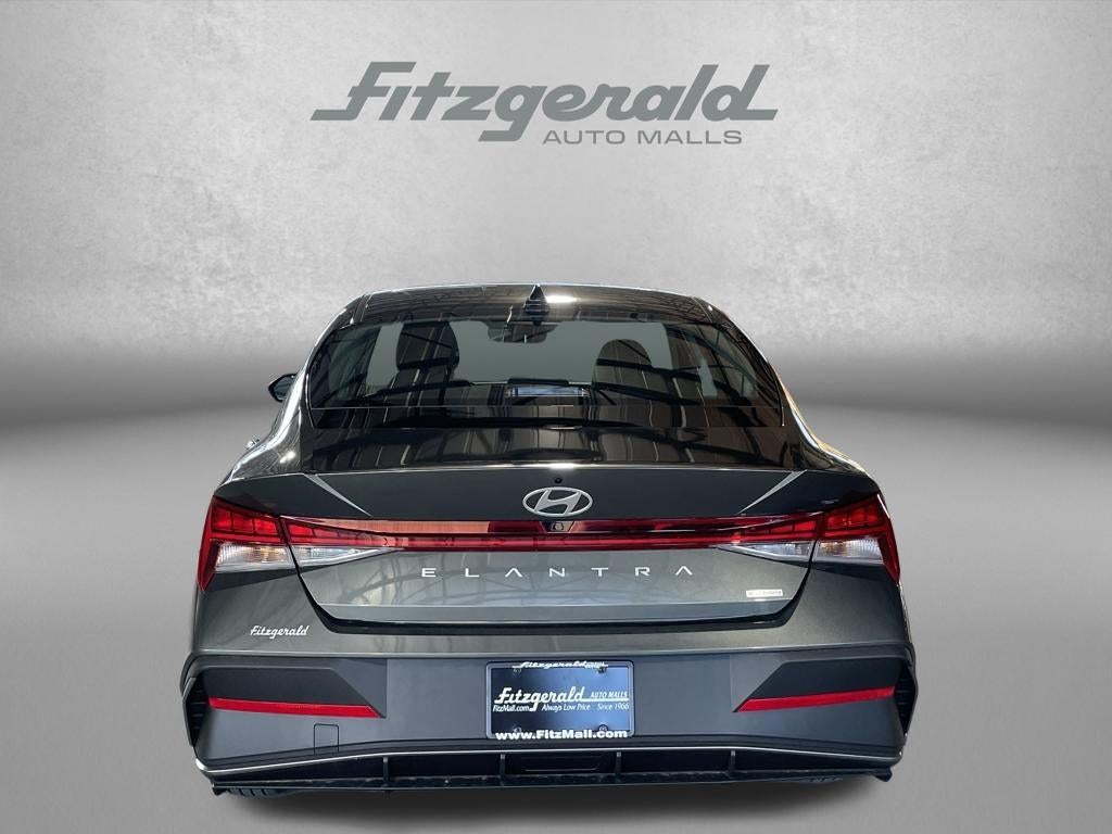 2026 Hyundai Elantra Hybrid Blue