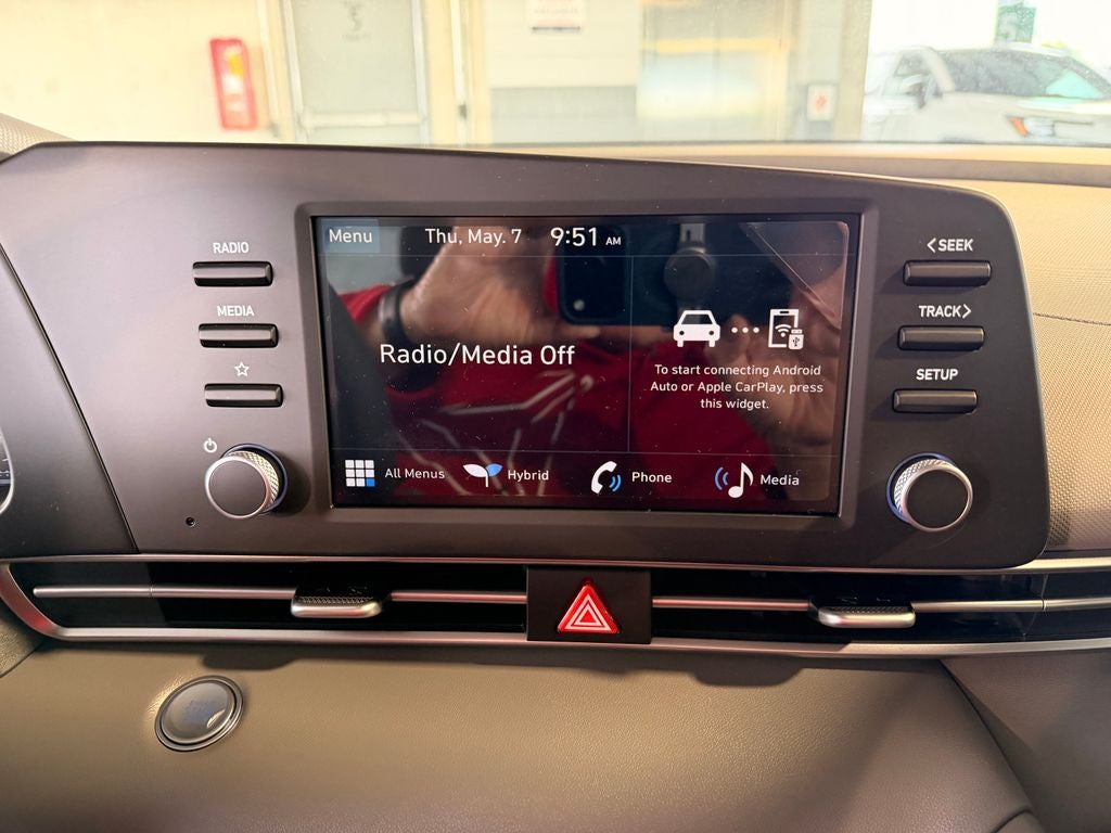 2026 Hyundai Elantra Hybrid Blue