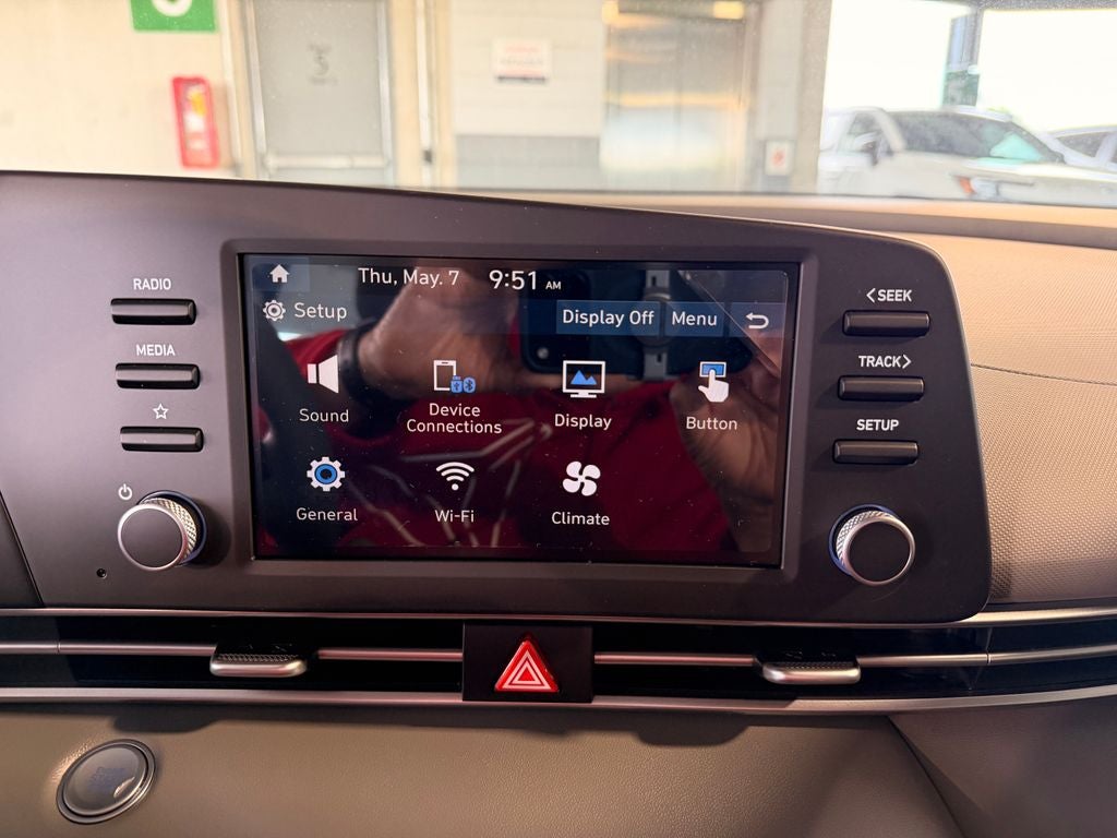 2026 Hyundai Elantra Hybrid Blue