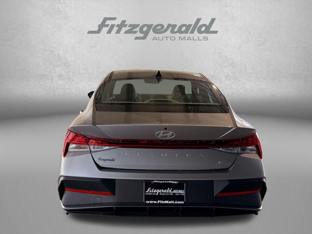 2026 Hyundai Elantra Hybrid Blue
