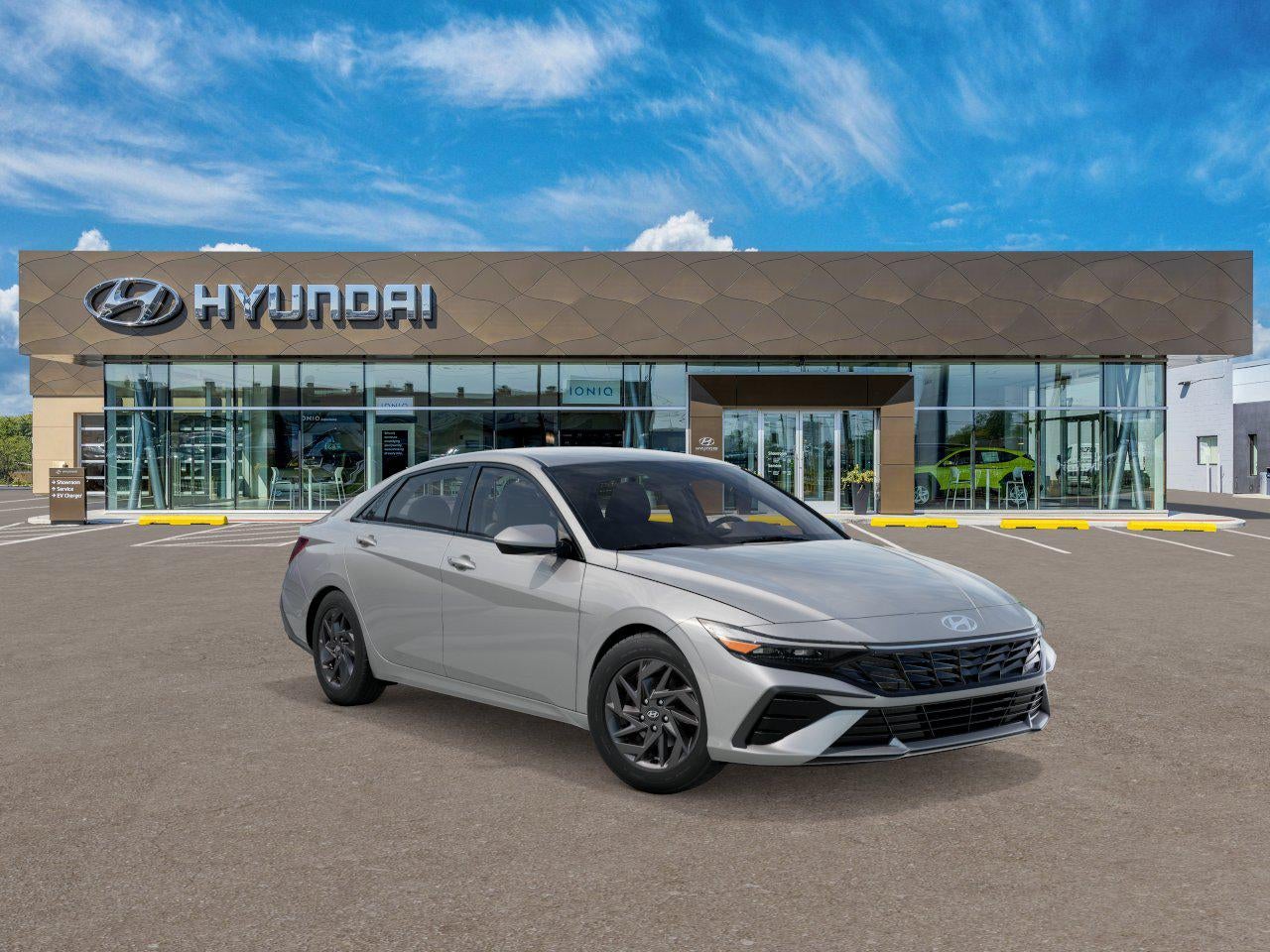 2026 Hyundai Elantra Hybrid Blue